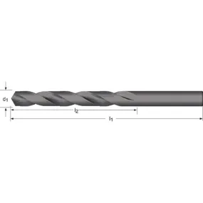 Dormer R1023/64 Foret à métal 23/64" x 3-1/2" x 4-7/8" acier haute vitesse