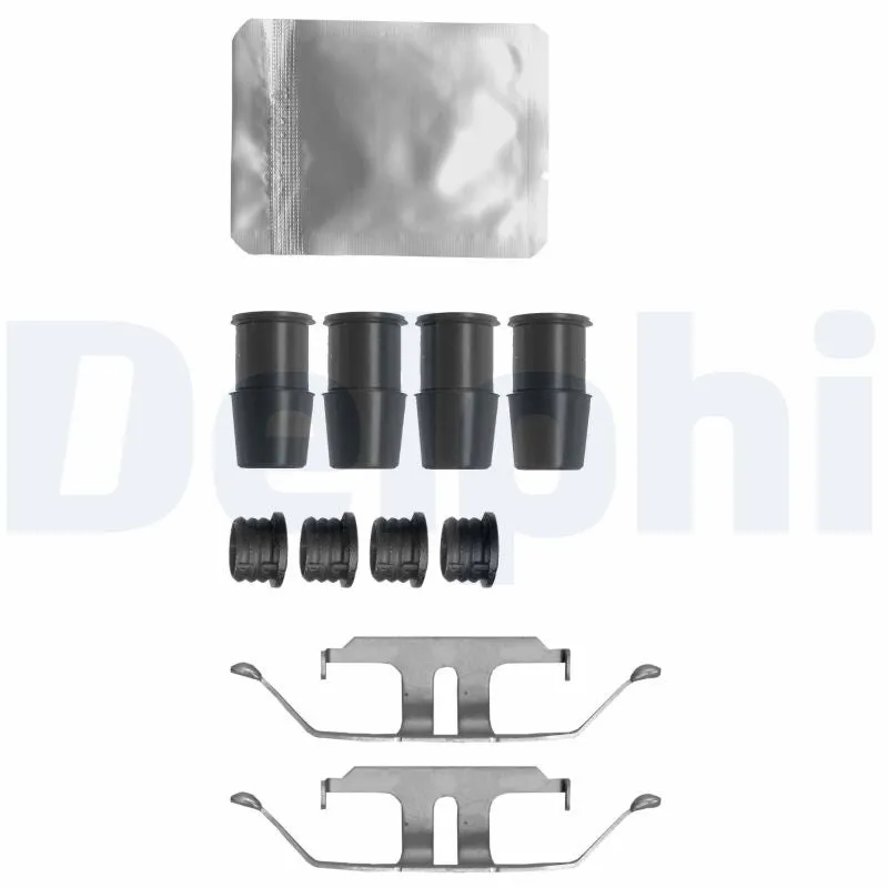 Kit d'accessoires, plaquette de frein à disque DELPHI LX0636 