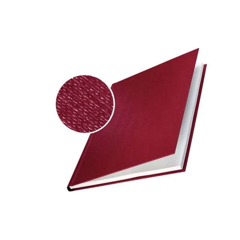 LEITZ Chemise pour reliure impressBind - A4 - 14 mm - bordeaux -