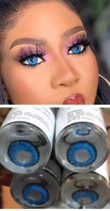 Lentilles de couleurs(paire) 