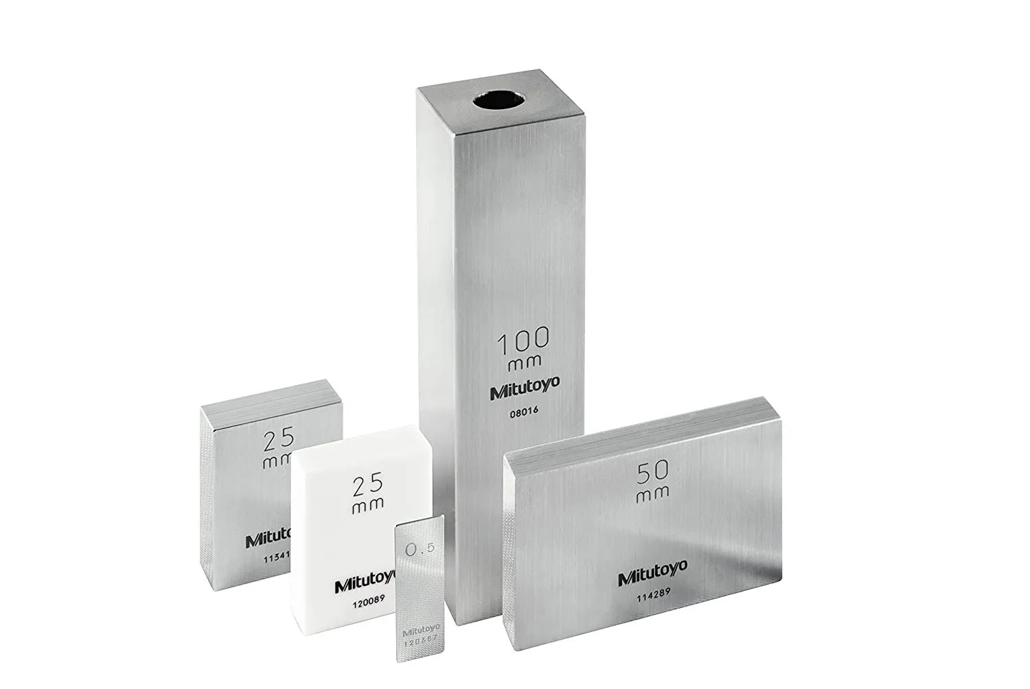 Mitutoyo 611121-531 Calibre d'épaisseur 0.1001" en acier - classe 0