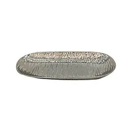 Plat Décoratif HUIFA 30x13,8x4cm - Argenté