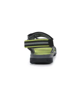 Sandales kota drift homme noir / vert kaki clair Regatta